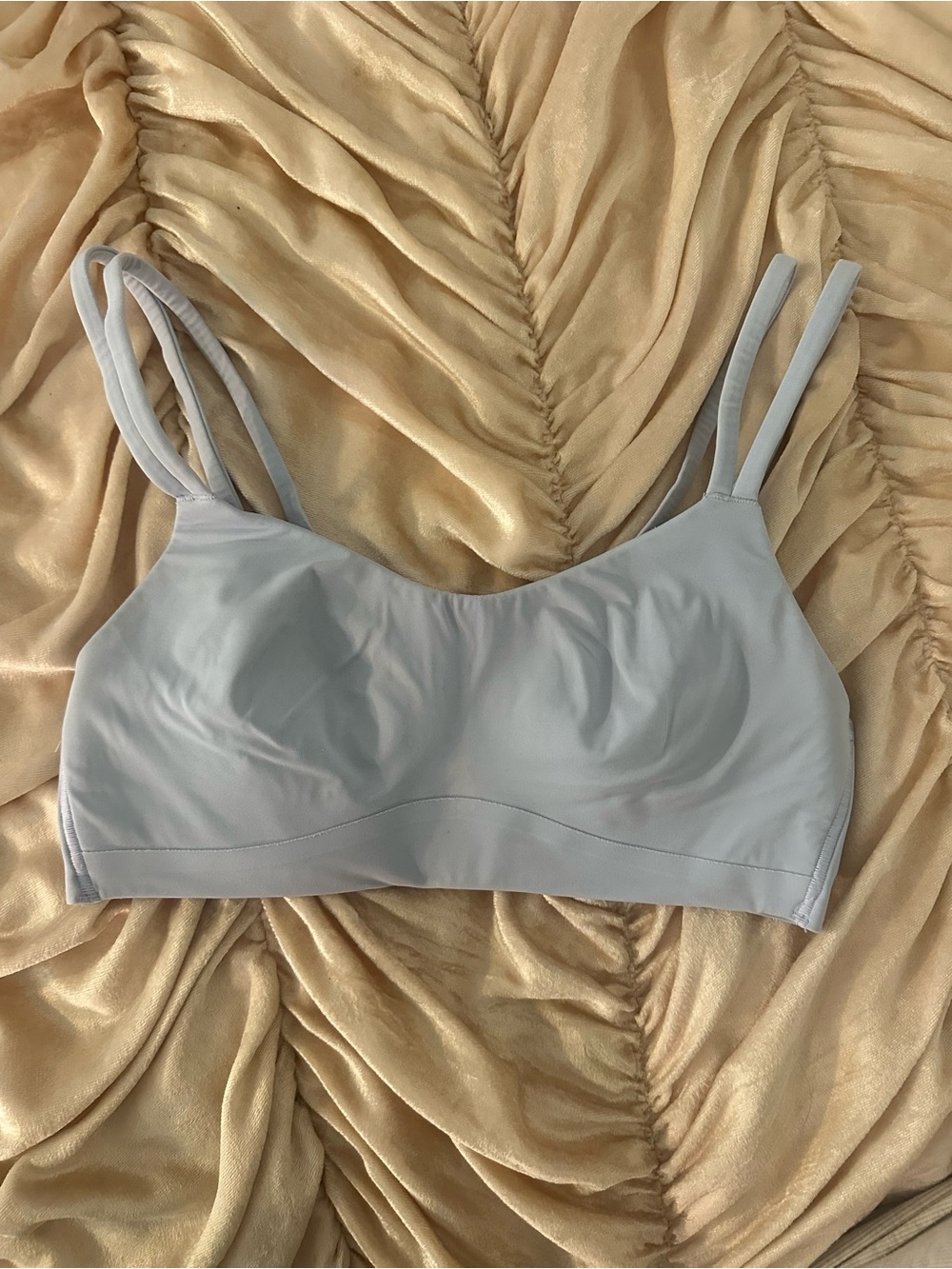 Lululemon Periwinkle bra with Double Straps